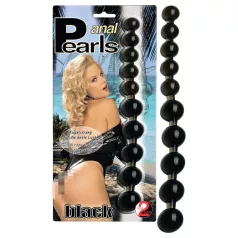 You2Toys - Buttplug met kralen - siliconen - zwart