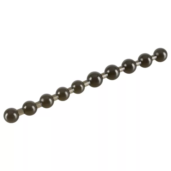 You2Toys - Buttplug met kralen - siliconen - zwart