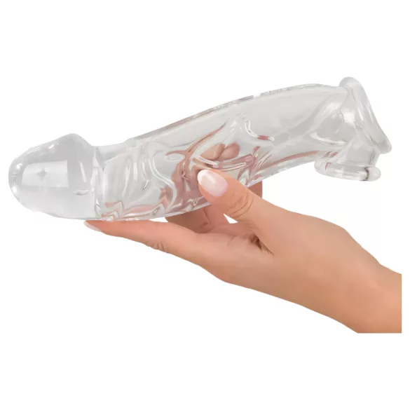 Crystal Skin - penisverlenging hoes - transparant