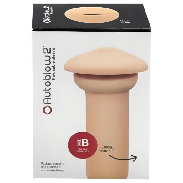 Autoblow 2+ B vervangende sleeve (mond)