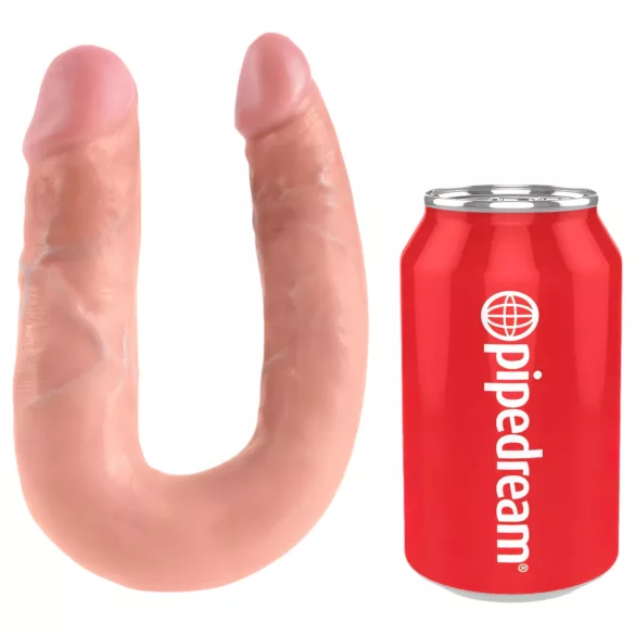 King Cock - dubbel dildo - medium - huidskleur