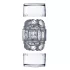 Fleshlight Quickshot Vantage - compacte masturbator - transparant