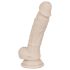 You2Toys - Siliconen zuignap dildo - medium (natuur)