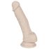 You2Toys - Siliconen zuignap dildo - medium (natuur)