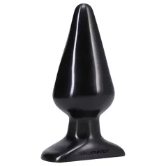 Doc Johnson zwarte klassieke buttplug - groot (14,5 cm)