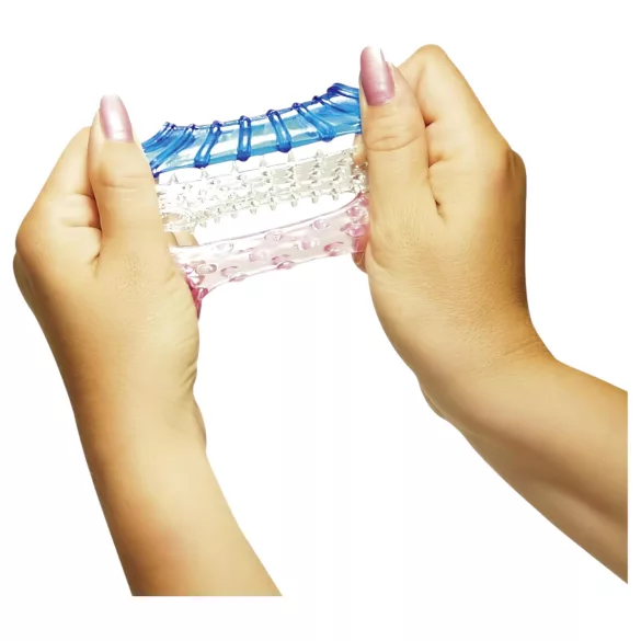 You2Toys - penis manchet set - flexibel siliconen - 3 stuks