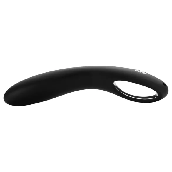 mystim Current Conrad - elektro dildo - siliconen - zwart