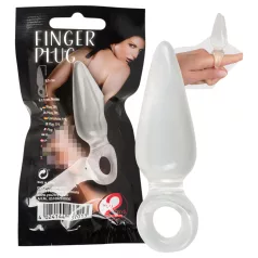 You2Toys - Finger Plug - vinger anaalplug (transparant)