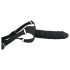 You2Toys - Siliconen Strap-On - verstelbare dildo (zwart)