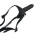 You2Toys - Siliconen Strap-On - verstelbare dildo (zwart)