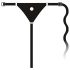 You2Toys - Siliconen Strap-On - verstelbare dildo (zwart)