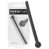 Piss Play Dilator - holle siliconen urethra spreader (zwart)