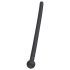 Piss Play Dilator - holle siliconen urethra spreader (zwart)