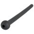 Piss Play Dilator - holle siliconen urethra spreader (zwart)