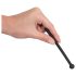 Piss Play Dilator - holle siliconen urethra spreader (zwart)