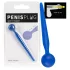 Dilator Sperm Stopper - penis plug met balvorm - siliconen - blauw