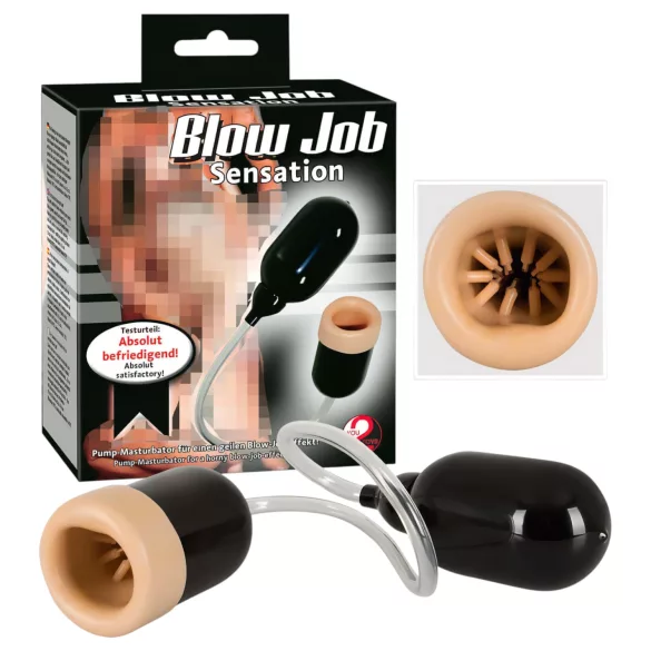 You2Toys - Mannen masturbator - Orale stimulatie - Kunststof