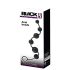 Black Velvet - 6-kralen anale dildo (zwart)