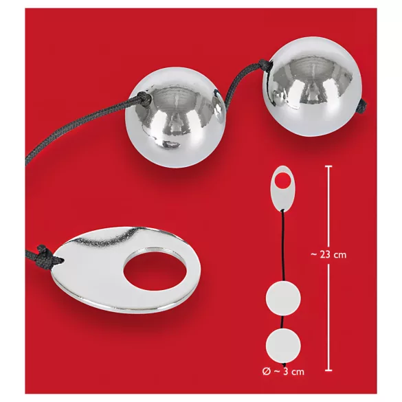 Bad Kitty - geisha bal - zilver