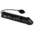 You2Toys - latex, opblaasbare anale plug - groot (zwart)