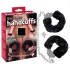 You2Toys - pluche handboeien met lange ketting - zwart