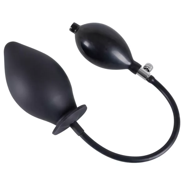 You2Toys - opblaasbare buttplug - zwart