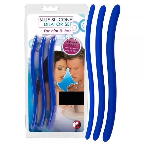 You2Toys - dilator set - siliconen penispluggen set van 3