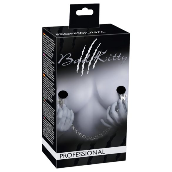 Bad Kitty - Aanpasbare klemmen met ketting
