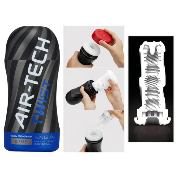 TENGA Air Tech Twist Ripple - masturbator voor mannen