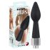 You2Toys - Achter Splash - Conische Siliconen Douchekop (Zwart)