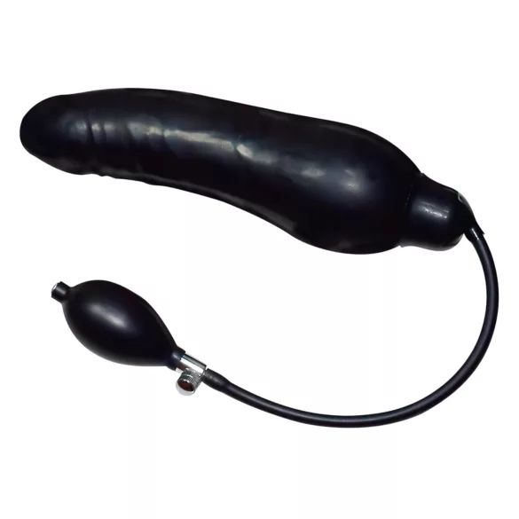 You2Toys - latex opblaasbare anaalspreider - zwart groot