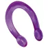 You2Toys - dubbele dildo - met twee ballen
