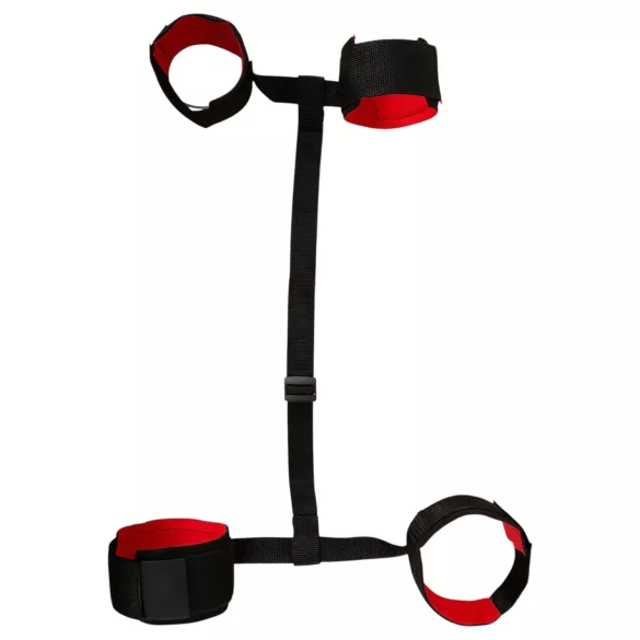 You2Toys - Bondage set - Enkel- en polsboeien - Zwart