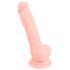 Medische siliconen dildo (18cm) - natuurgetrouw