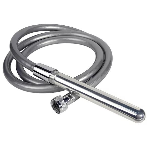 AQUAglide - anale douchekop - aluminium