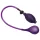 Bad Kitty - opblaasbare buttplug latex - paars