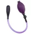 Bad Kitty - opblaasbare buttplug latex - paars