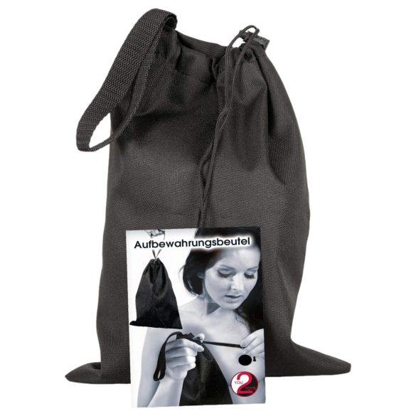 Discrete tas voor seksspeeltjes (zwart)