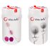 Geisha Ballen 2 - verstelbare set (roze-wit)