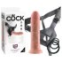 King Cock Strap-on 8 - verstelbare dildo - natuurlijk