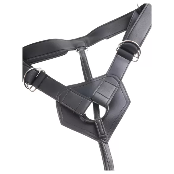 King Cock - strap-on dildo - 8 inch - huidskleur