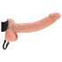 Fetish Strap-on 9 - draagbare dildo (natuurlijke tint)