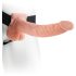 Fetish Strap-on 9 - draagbare dildo (natuurlijke tint)