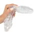 Crystal Skin - bolletjespenismantel voor extra lengte