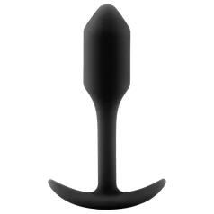   b-vibe Snug Plug 1 - anaal plug met binnengewicht (55g) - zwart