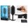 b-vibe Snug Plug 3 - dubbele anaalplug (180g) - zwart