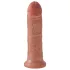 King Cock 8 dildo (20 cm) - donker natuurkleur