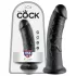 King Cock 8 dildo (20 cm, zwart)