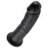 King Cock 8 dildo (20 cm, zwart)