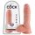 King Cock 8 met ballen dildo (20 cm) - natuurgetrouw